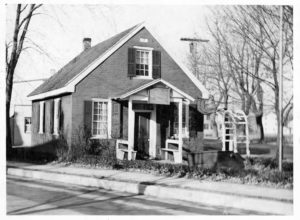 In this little red schoolhouse, Clara Barton established the first free public school in New Jersey. She began teaching in it in 1853, starting with six unruly pupils. Within a few months the school was so crowded